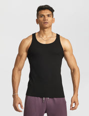 Slim Fit Ribbed Tank