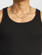Slim Fit Ribbed Tank