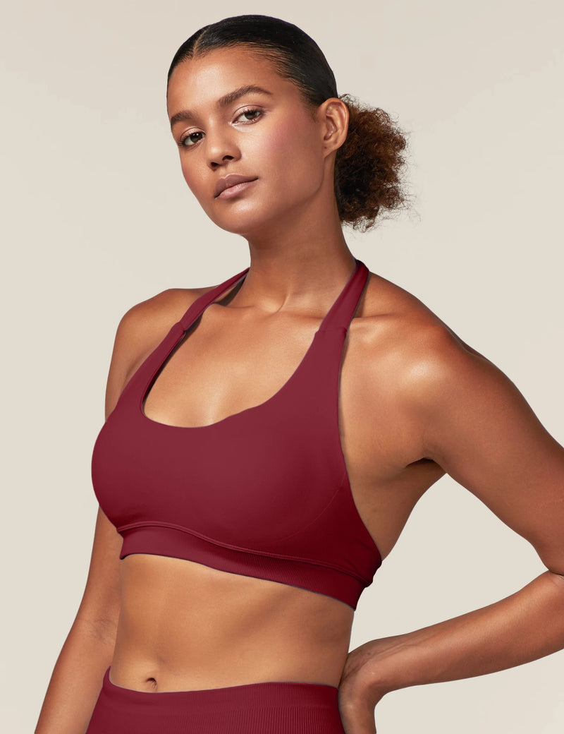 SculptEase™  Halter Sports Bra