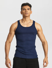 Slim Fit Ribbed Tank