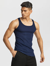 Slim Fit Ribbed Tank