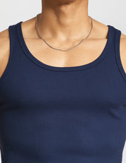 Slim Fit Ribbed Tank
