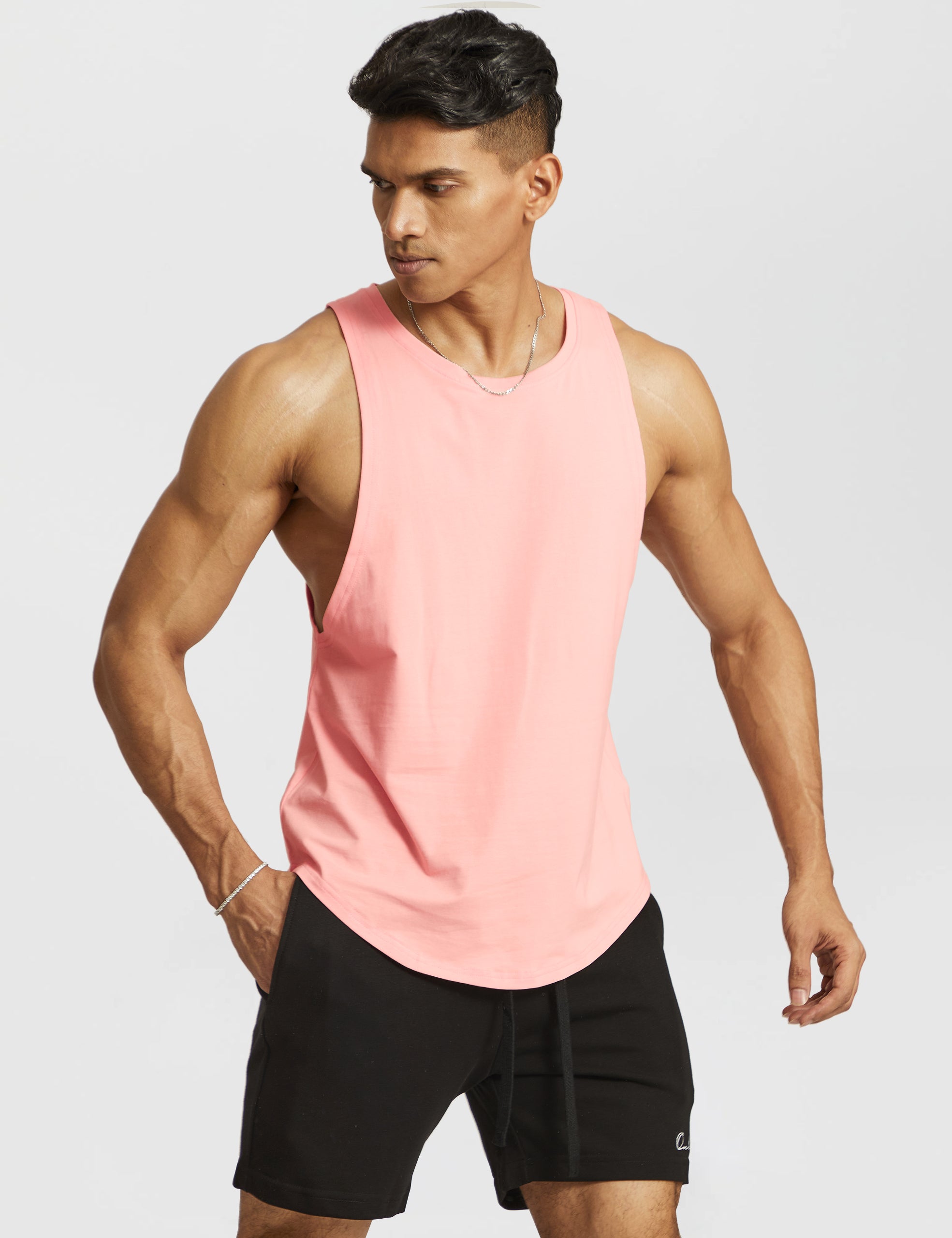 Drop Arm Tank Top