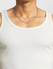Slim Fit Ribbed Tank