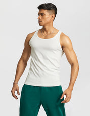 Slim Fit Ribbed Tank