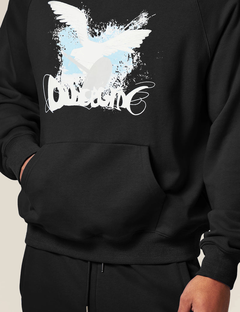 Cotton Graphic Hoodie