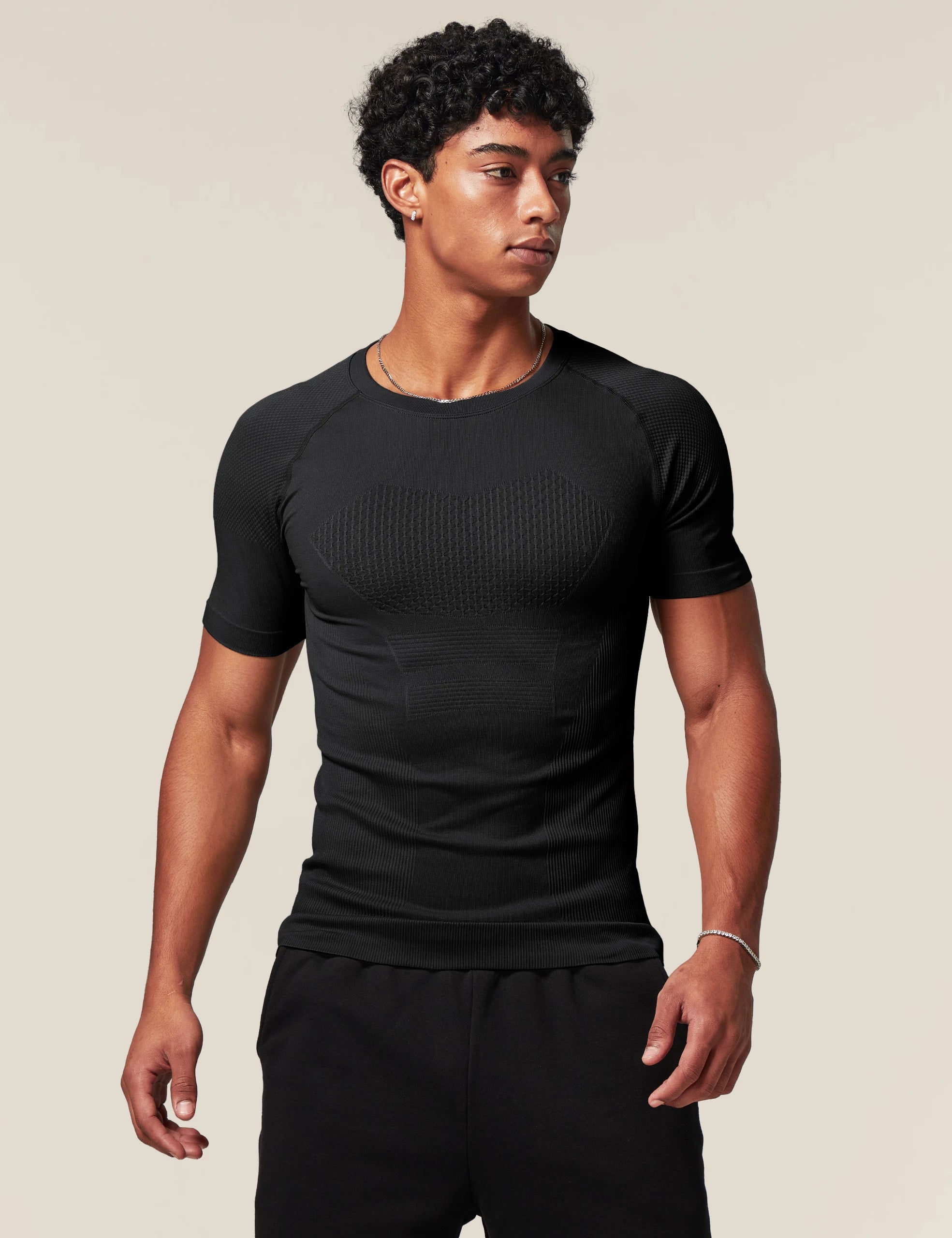 Slim Fit Seamless Workout Top