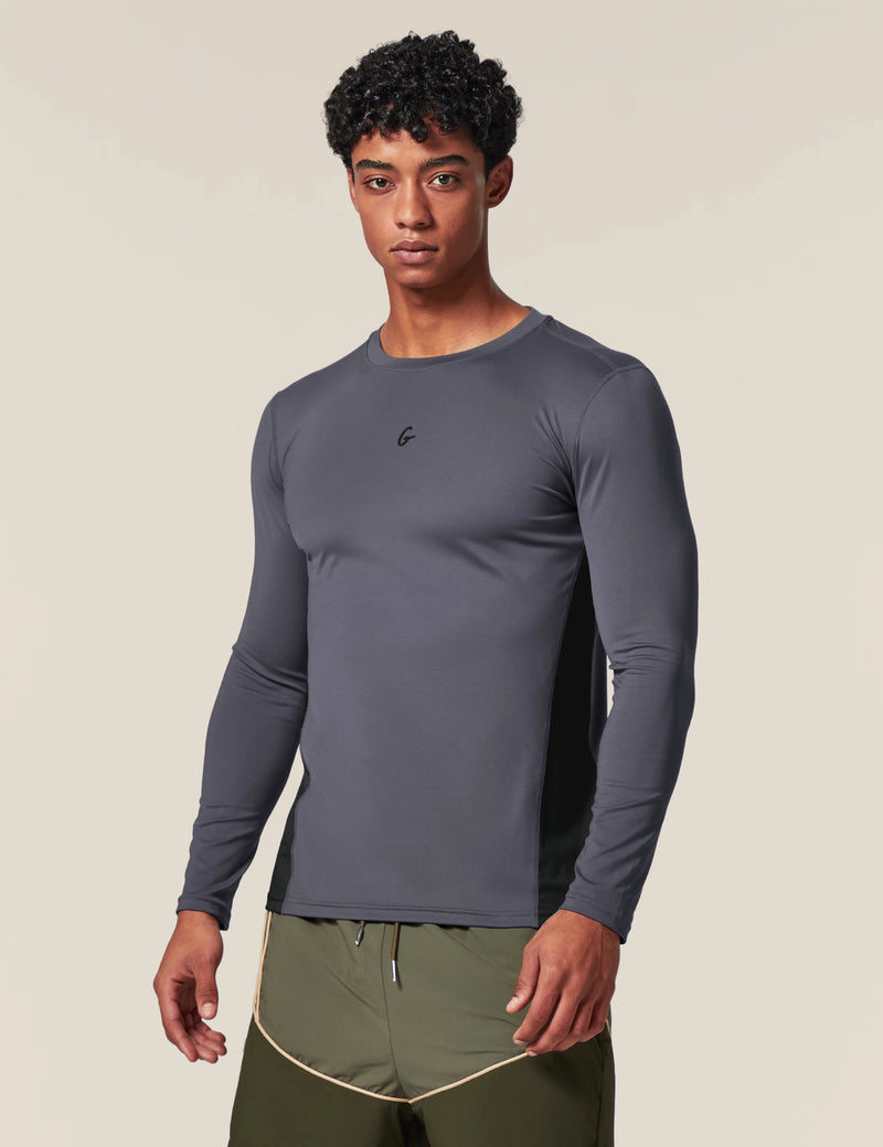 Slim Fit Long Sleeve Workout Top
