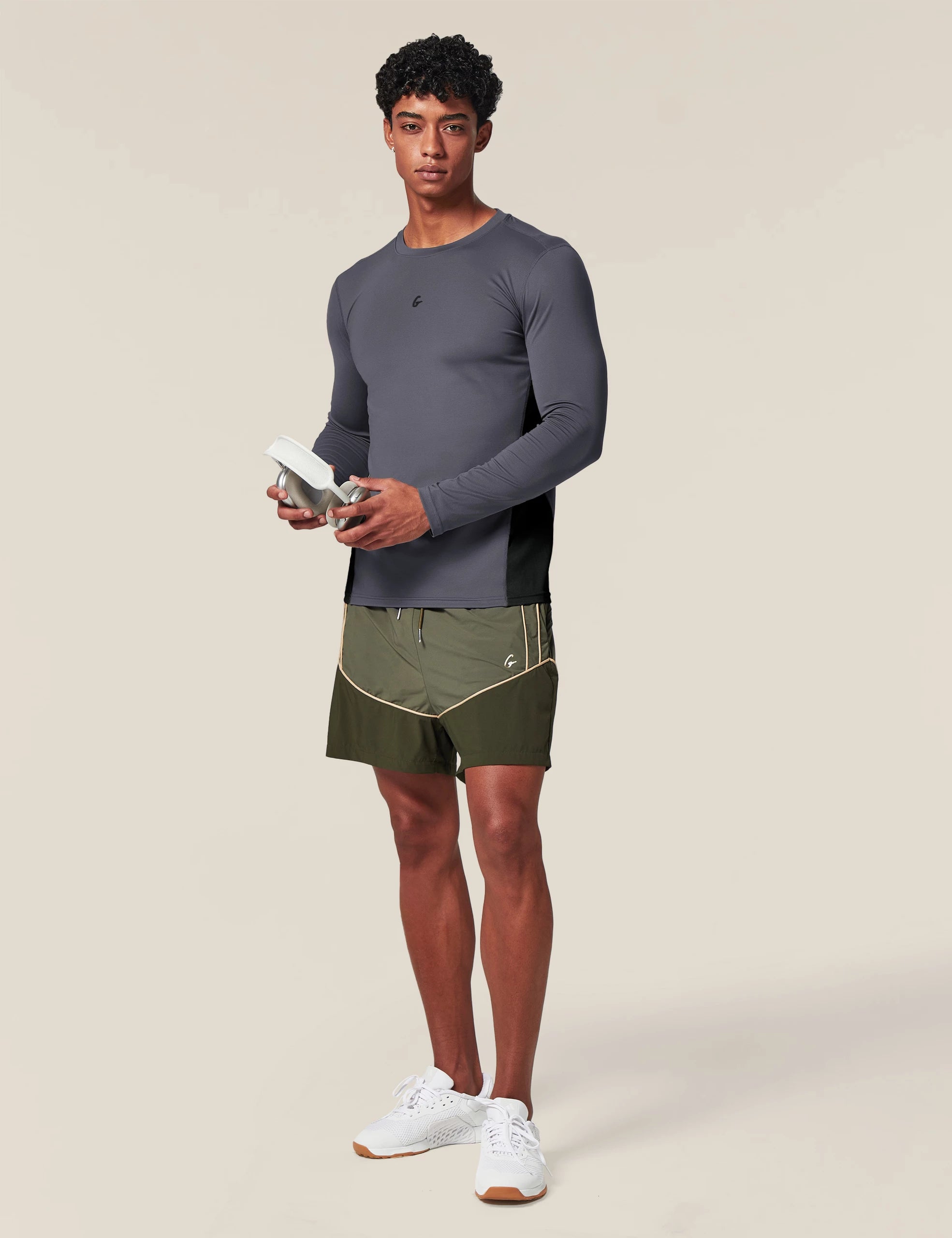 Slim Fit Long Sleeve Workout Top